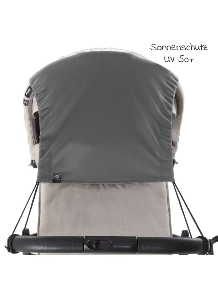 Hauck Universal Sonnensegel für Kinderwagen - Grey in grau günstig kaufen onesize