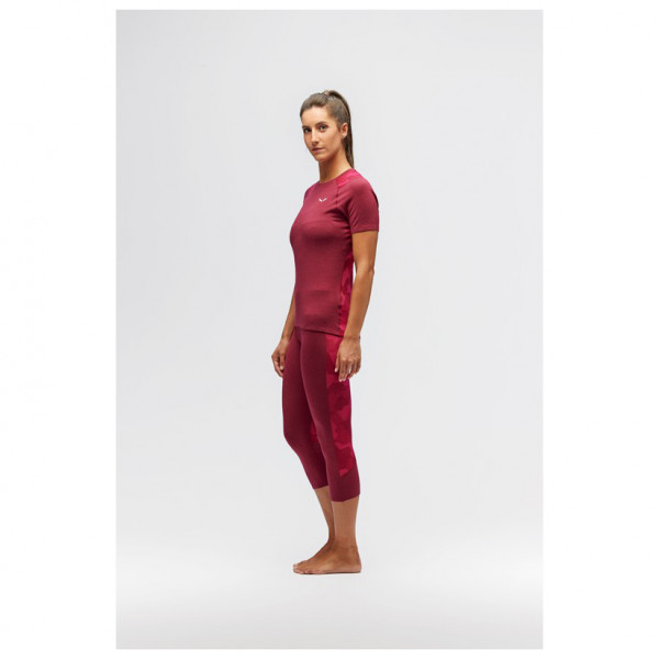 Salewa - Women's Cristallo Warm AMR 3/4 Tight - Merinounterwäsche