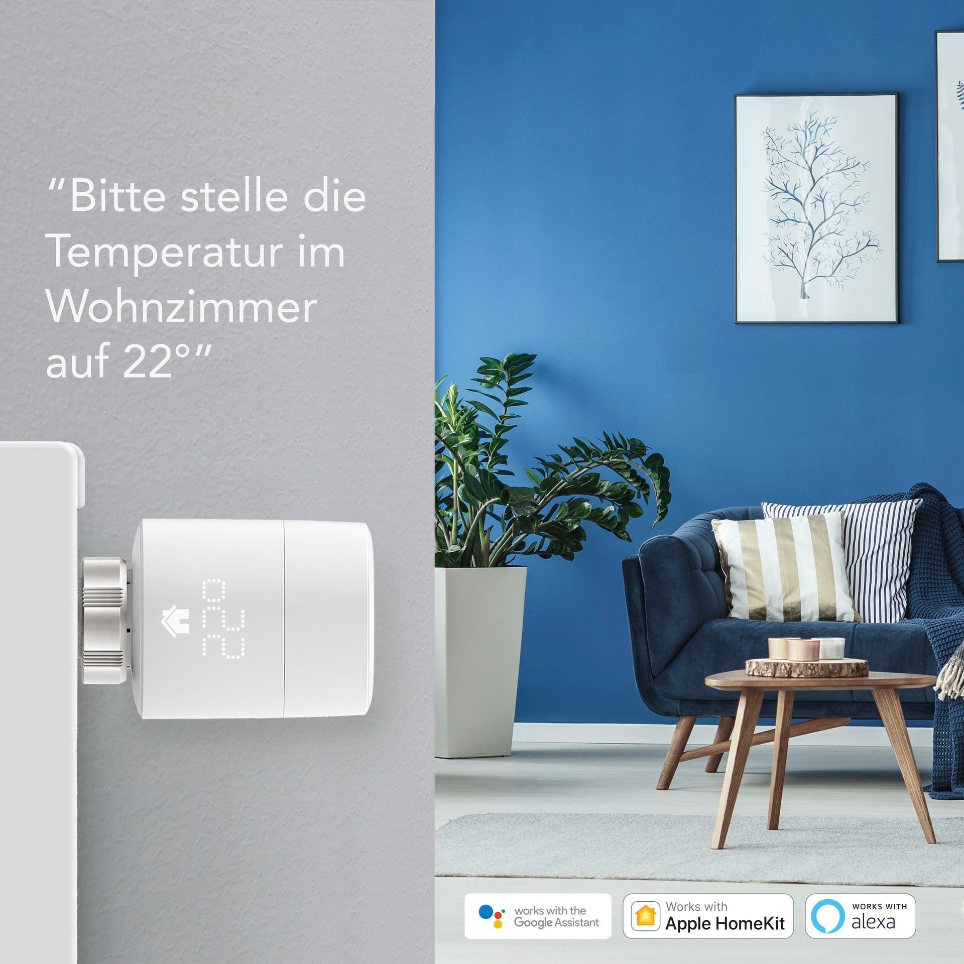 Tado Raumthermostat Smart Thermostat (verkabelt) 2er Set, (Set, 2-St)