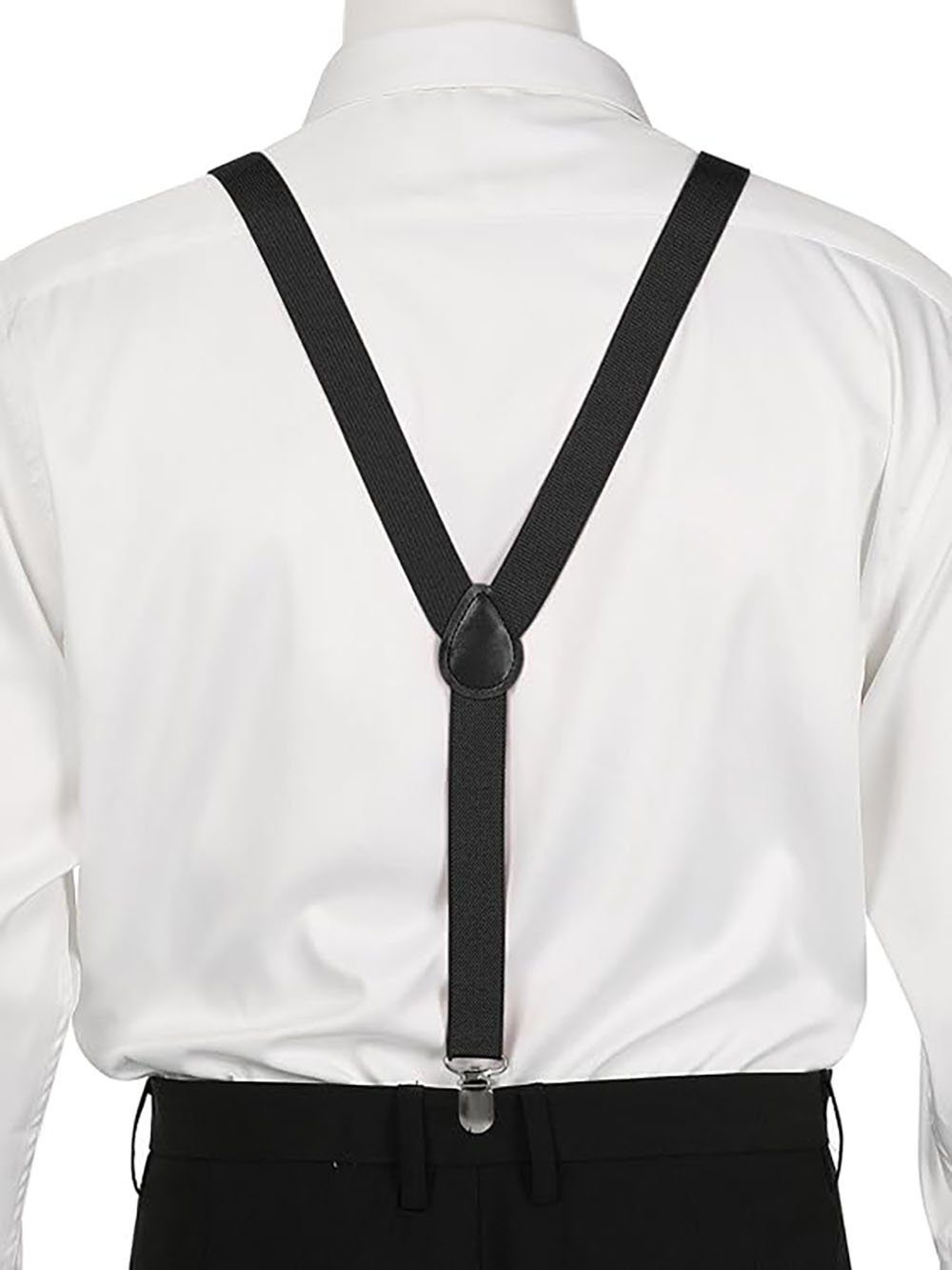 DRSEON Hosenträger Woman Adjustable Metal Clamp Elastic Suspenders Braces (1-St)