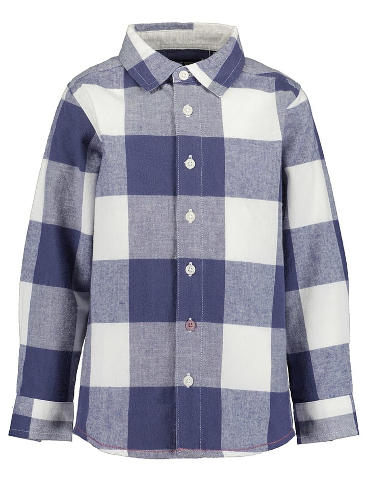 Blue Seven Hemd in Dunkelblau/ Weiß günstig kaufen