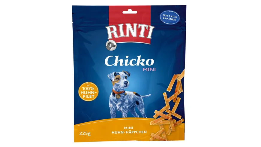 RINTI Hundesnack Chicko Mini Huhn Vorratspack 225 g