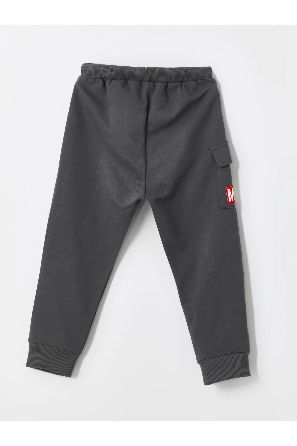 LC Waikiki  2-teiliges Set aus kurzärmligem Spiderman-Sweatshirt und Jogginghose für Babys mit Rundhalsausschnitt