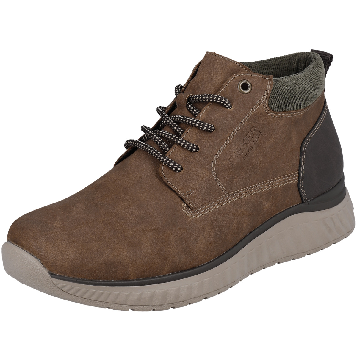 Rieker B0603 Sneaker mid braun