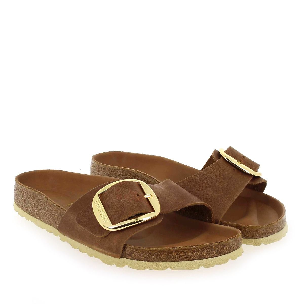 Birkenstock  MADRID BIG BUCKLE - Cognac