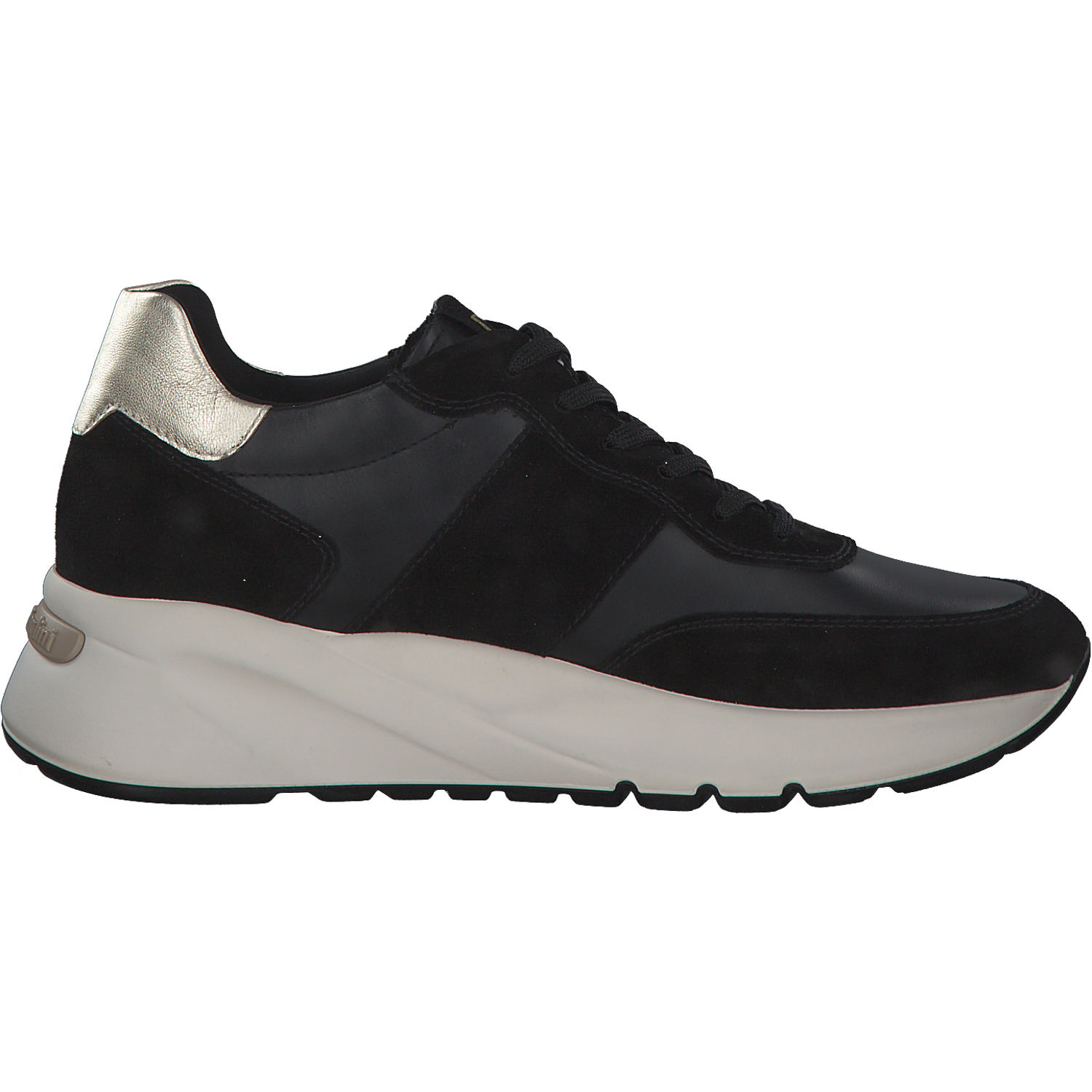 NeroGiardini I308335D, Schnürschuhe, Damen, Schwarz