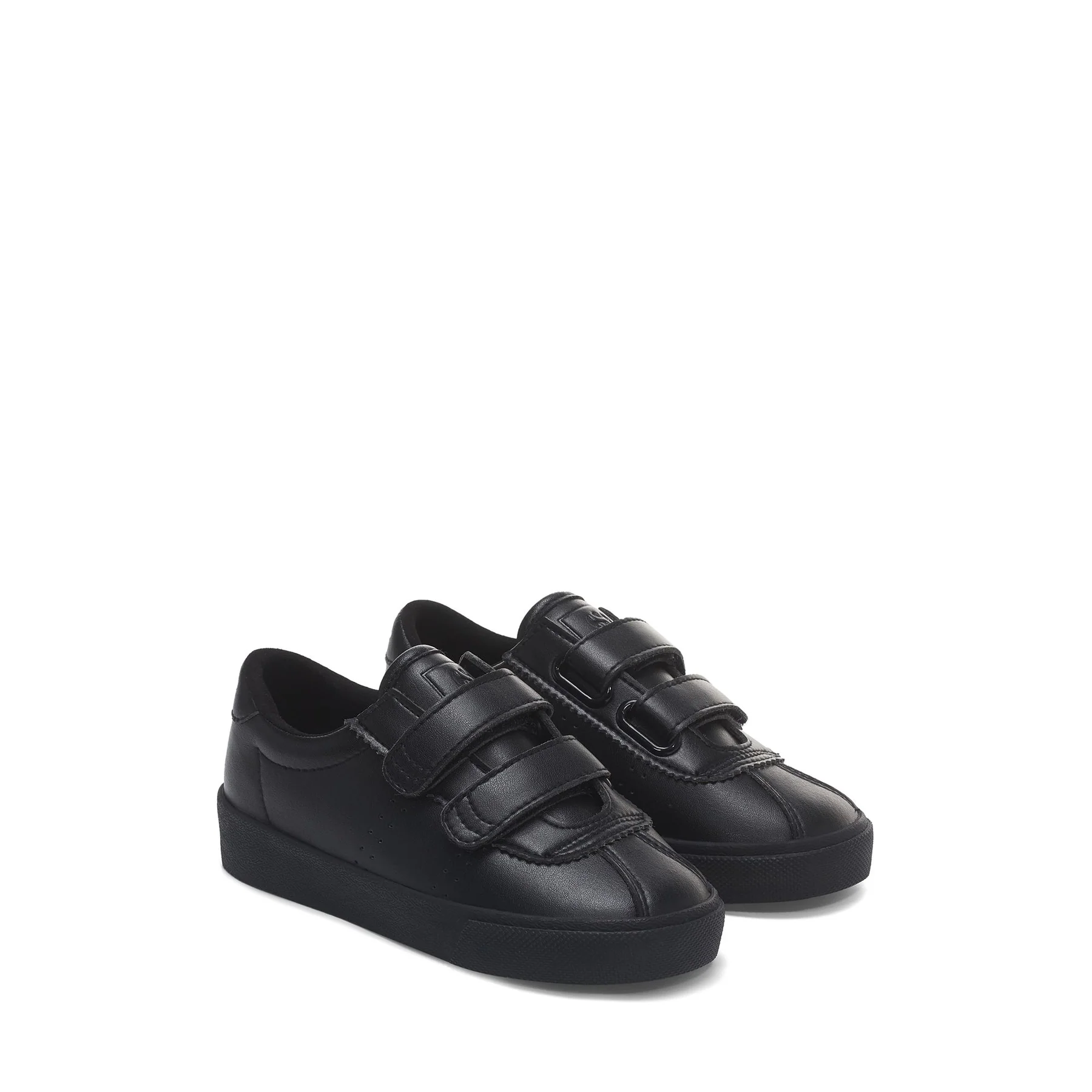 2843 KIDS CLUB S STRAPS VEGAN MATERIAL-TOTAL BLACK