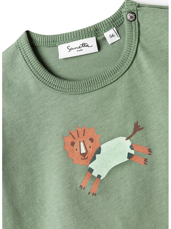 Sanetta Kidswear Shirt in Grün günstig kaufen