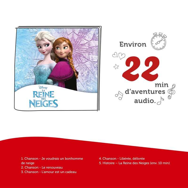 Figurine Tonie La Reine des Neiges pour Toniebox Tonies