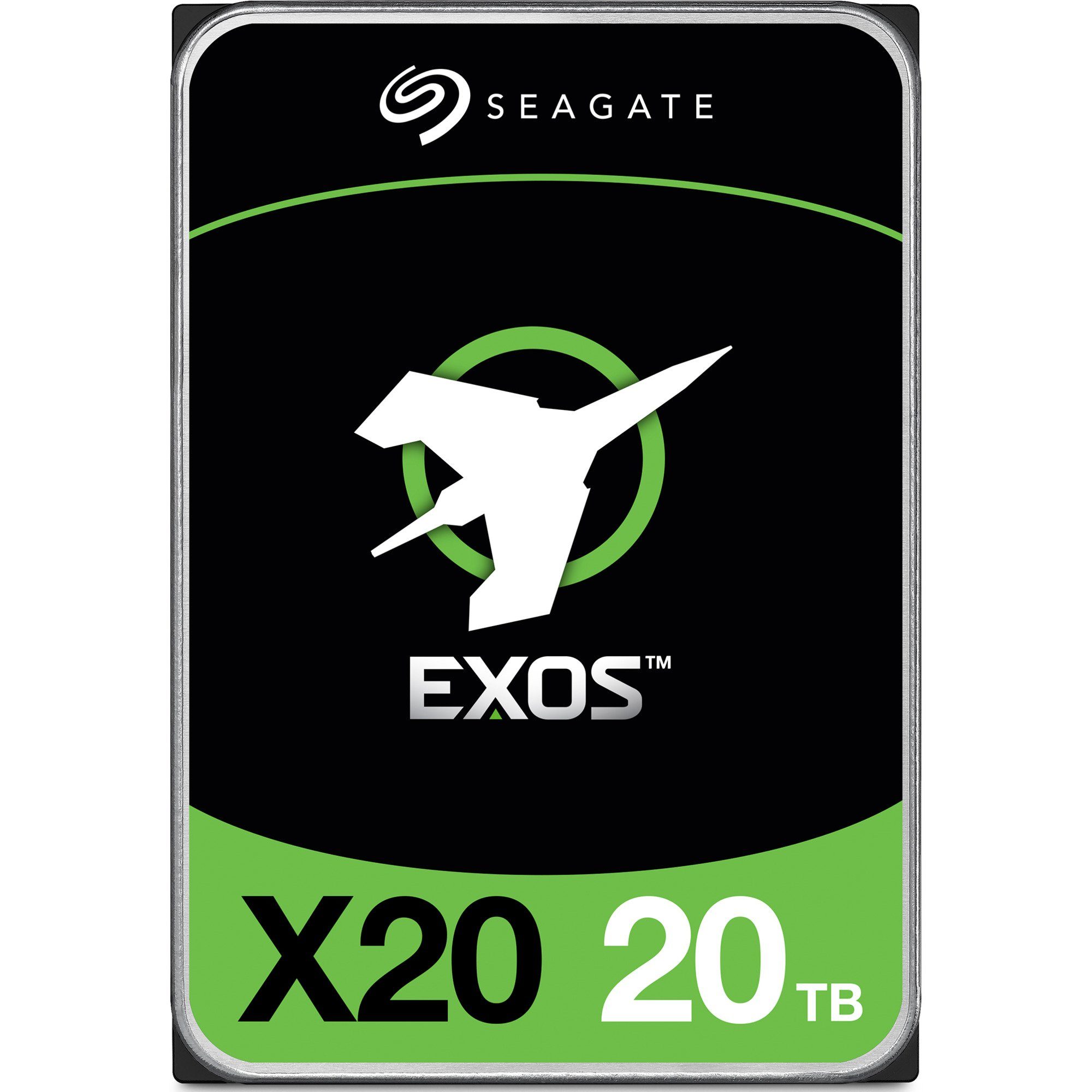 Seagate Seagate Exos X20 20 TB, Festplatte, (SATA 6 Gb/s, HDD-Festplatte (20.000 GB) 3,5