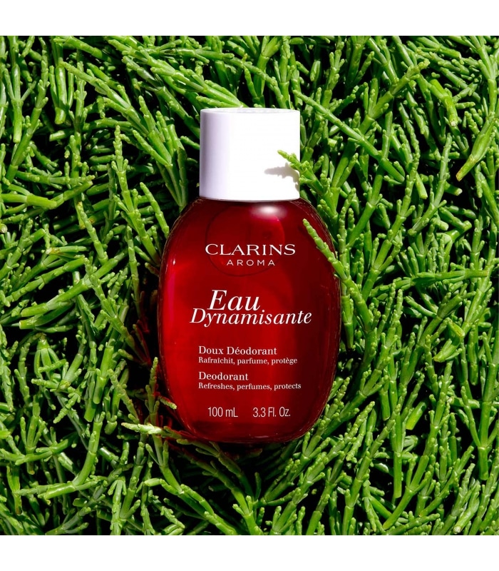 Clarins-EAU DYNAMISANTE-Doux Déodorant Rafraîchit, Parfume, Protège