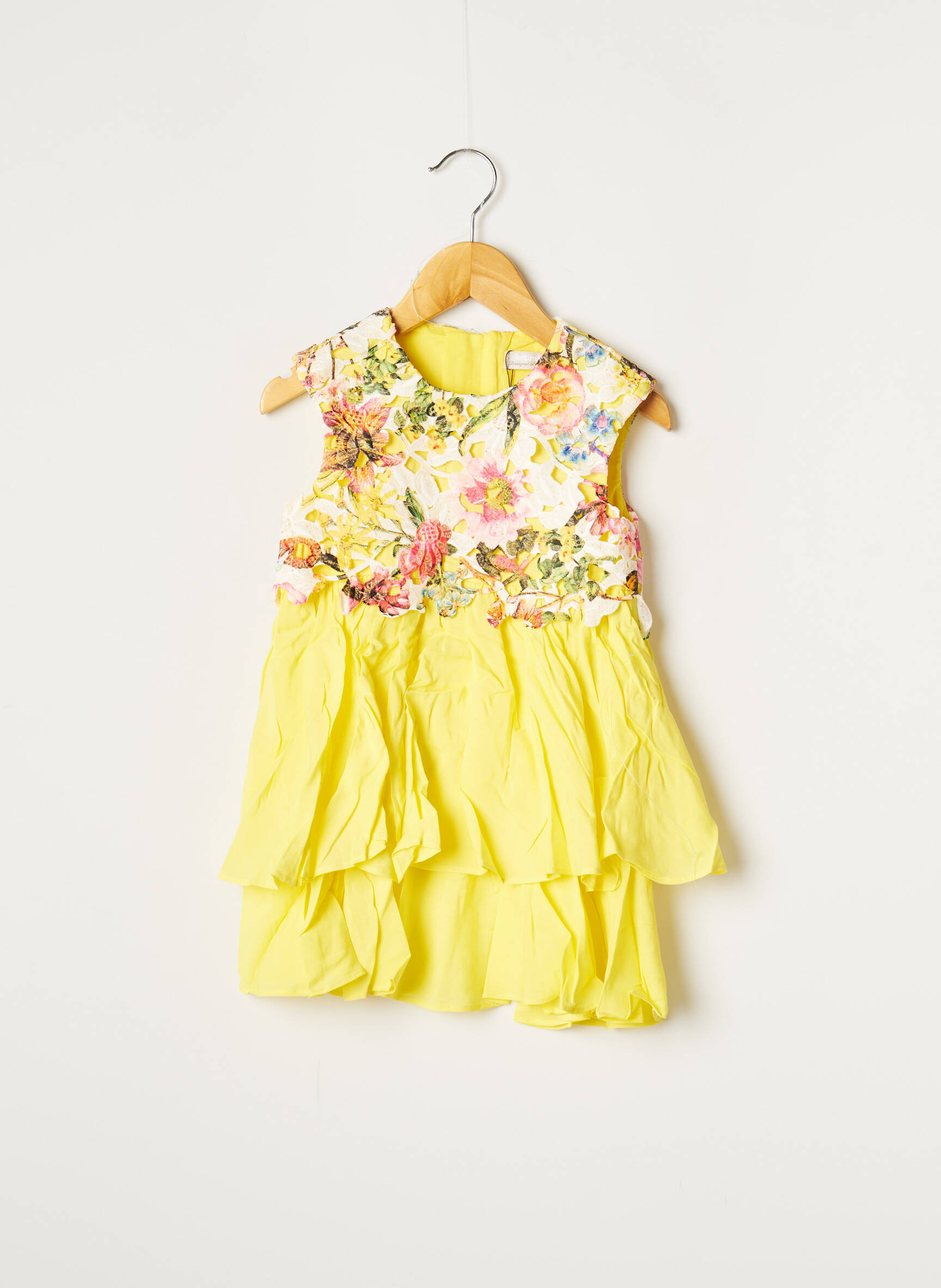 Catimini Robes De Plage Fille couleur jaune