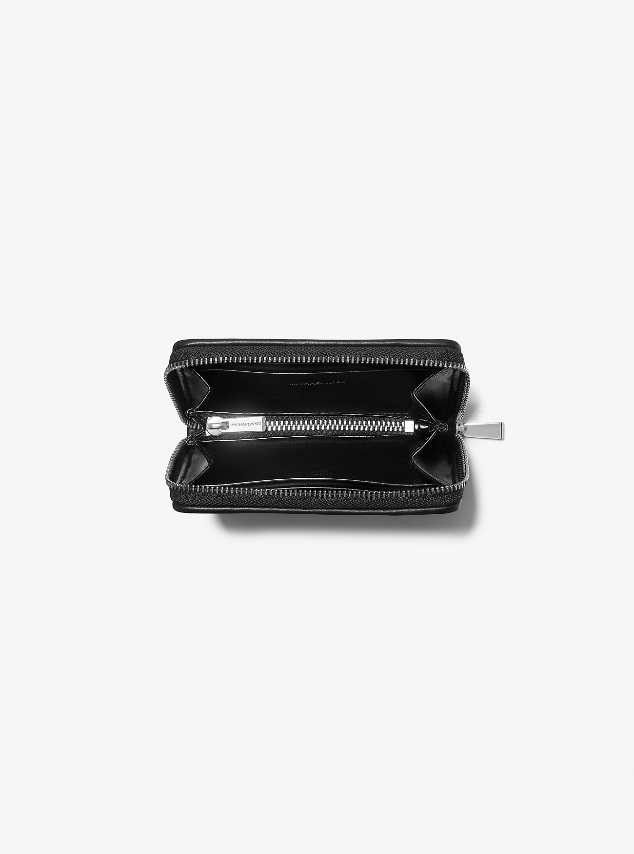 Jet Set Liten MK2000 Logo Jacquard Lommebok - SVART
