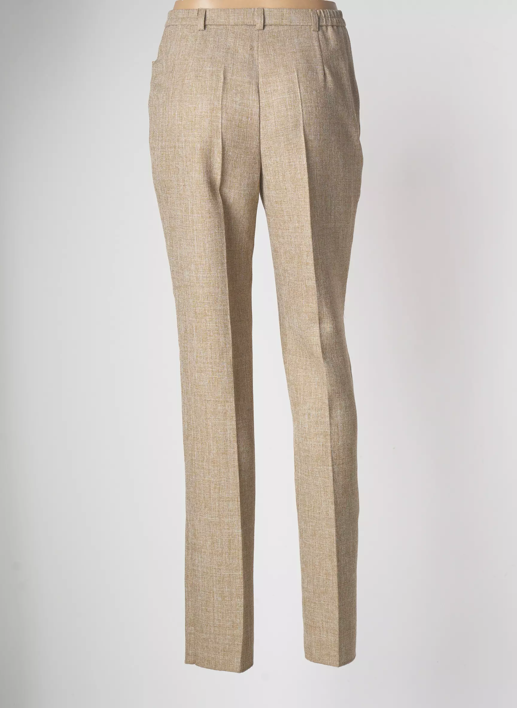 Pauporte Pantalons Slim Femme couleur marron