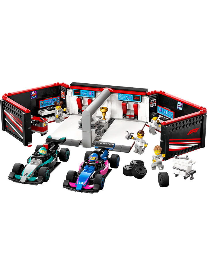 LEGO LEGO® City F1® Garage mit Mercedes-AMG & Alpine Rennautos - ab 7 Jahren günstig kaufen onesize