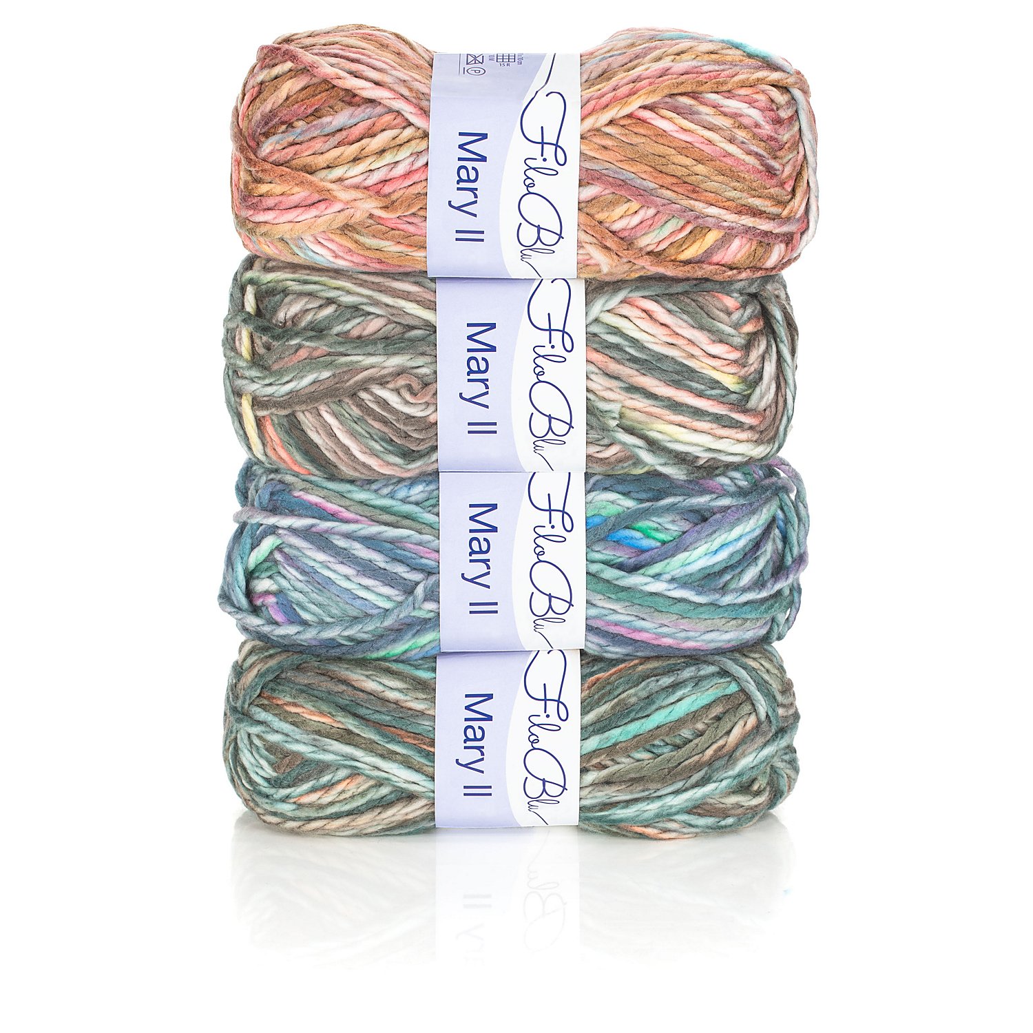 Filo Blu Wolle Mary II