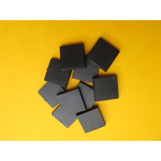 20mm x 20mm Eckbases inkl. Neodymfassung (10)