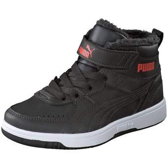 PUMA Rebound Joy Fur PS Sneaker in grau