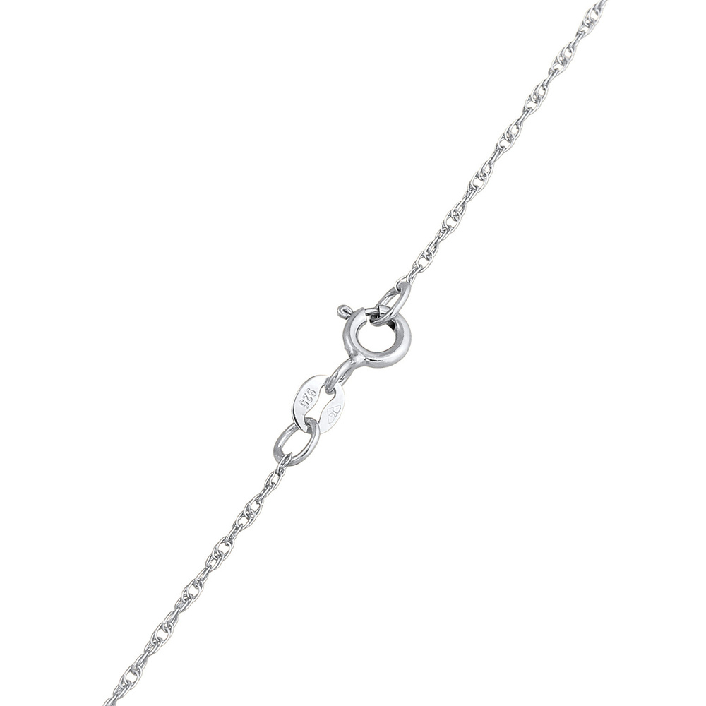 Elli Elli Collier Pendentif femme plaque ronde en argent 925 sterling Bijoux