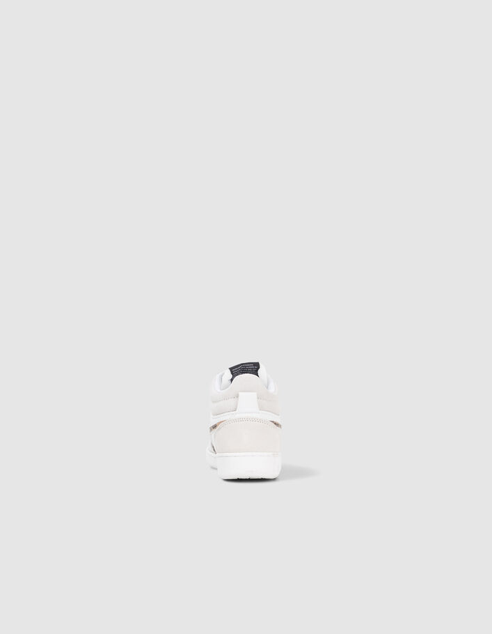 Baskets blanches et imprimé léopard Diadora® femme