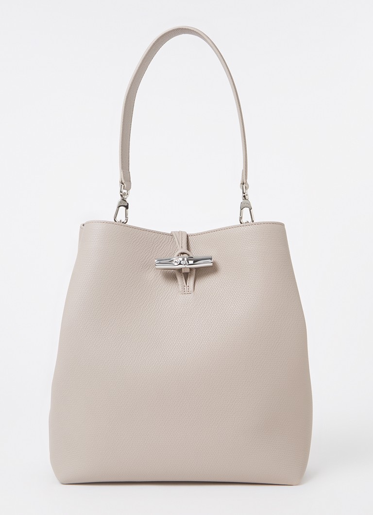 Longchamp Le Roseau M nahkainen olkalaukku