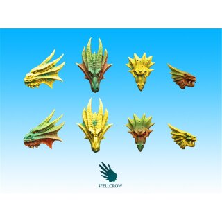 Salamandra Heads Icons
