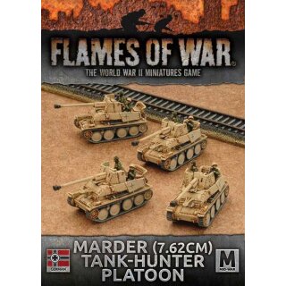 Afrika Korps Marder (7.62cm) Tank-hunter Platoon