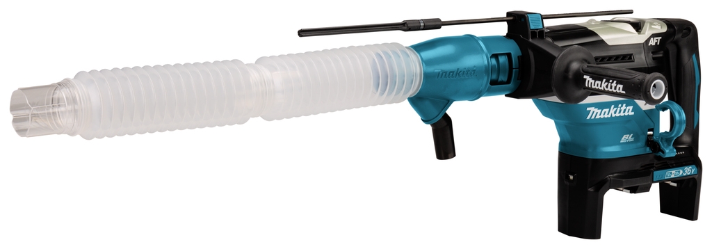 Makita DHR400ZUN1 Kombihammer, 2 x 18 V (ohne Akkus und Ladegerät), SDS-Max mit AWS-Sender und Staubabsaugung