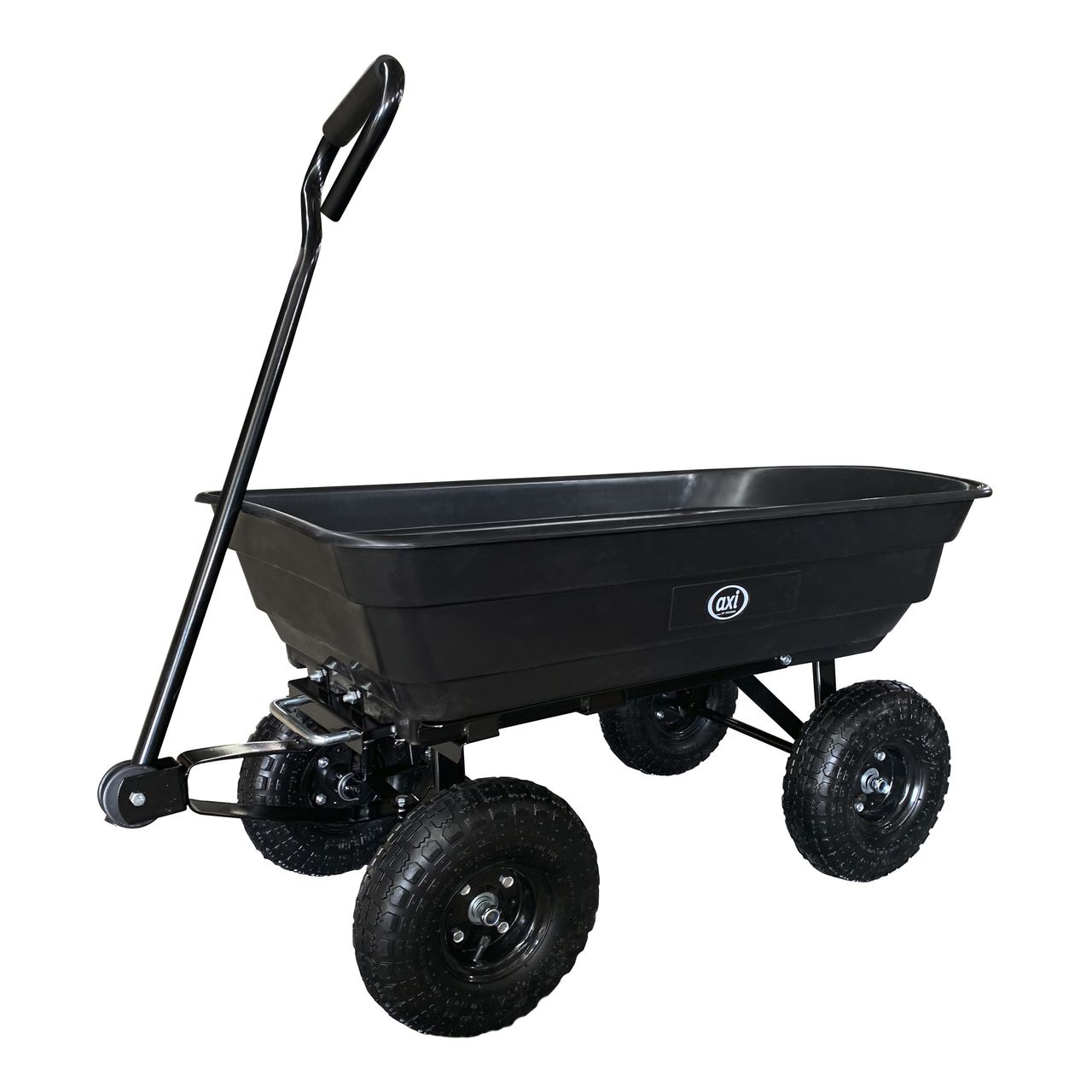 AXI AG75 Gartenwagen mit Kipper Schwarz