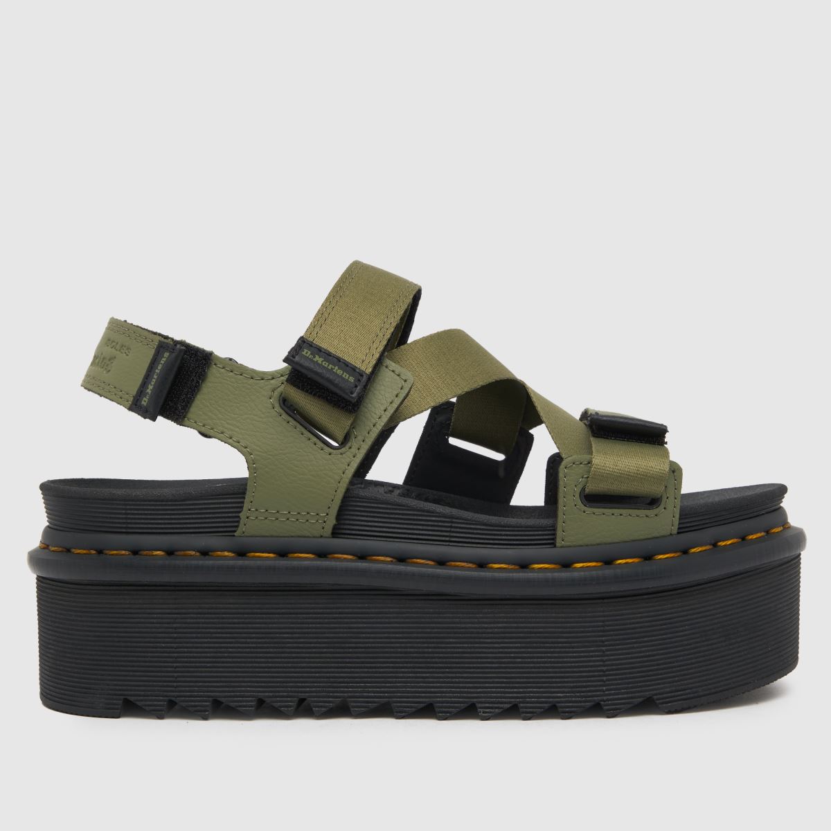 Dr. Martens Kimber szandál khaki színben