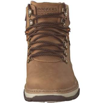 Dockers Schnür Boots in braun