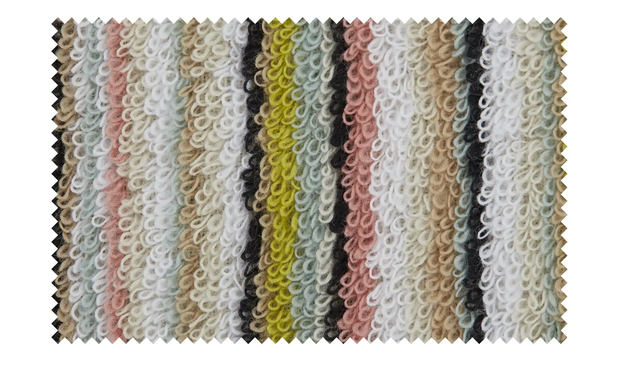como Waschhandschuh Jacquard Streifen