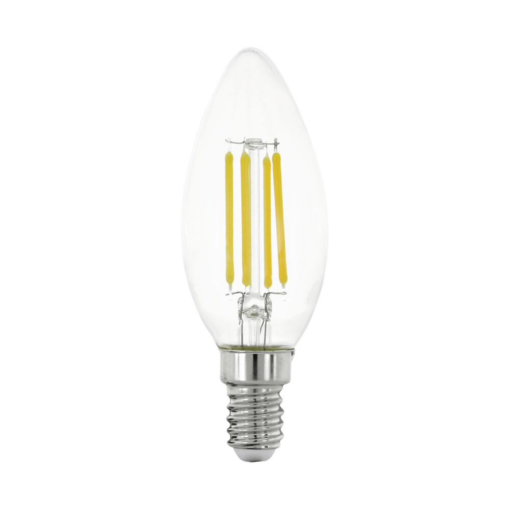 EGLO E14 LED Filament Leuchtmittel Kerzenform 2700 K