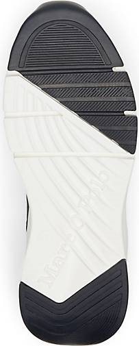Marc O'Polo Sneaker aus spannendem Material-Mix