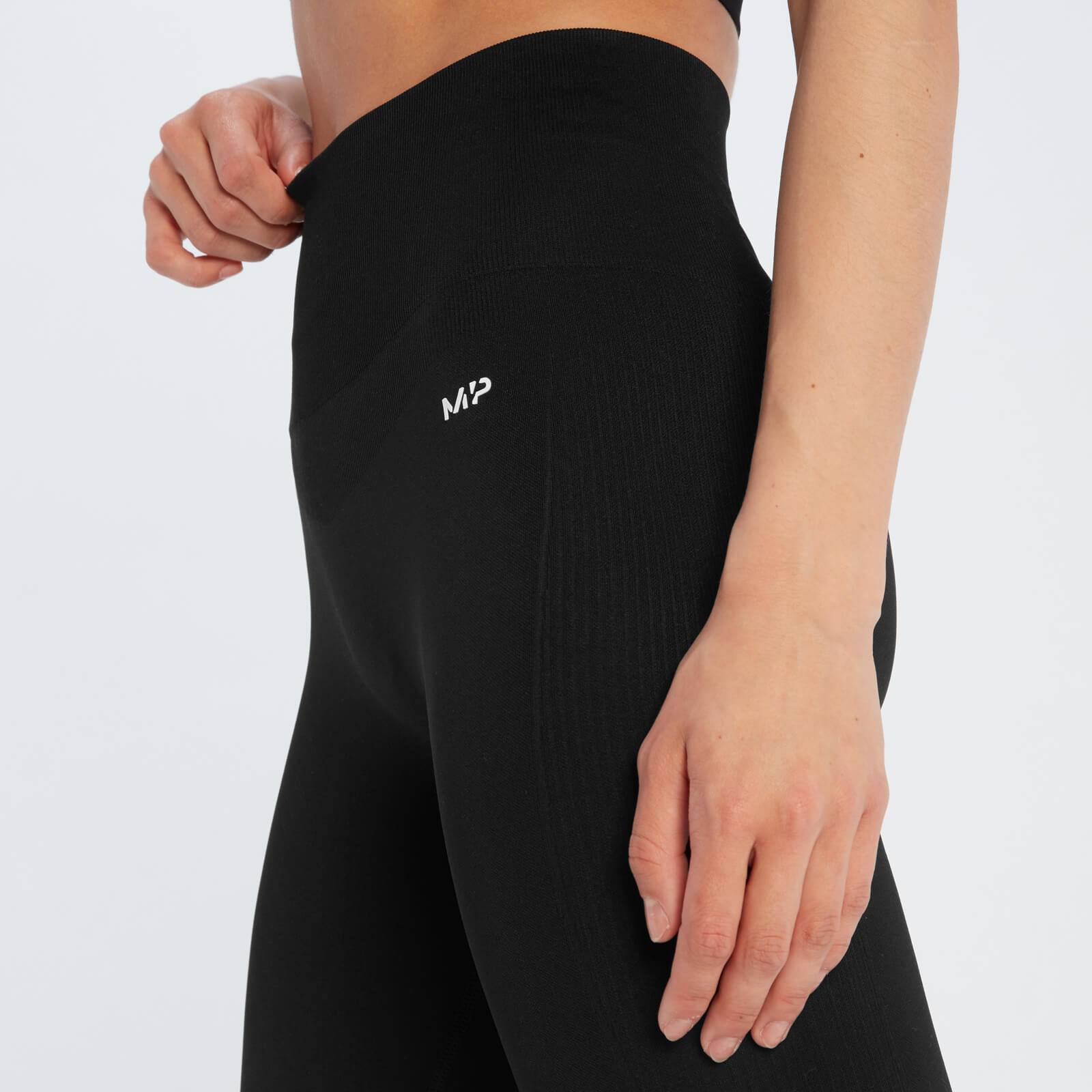 Legging sans coutures MP Shape Seamless pour femmes – Noir