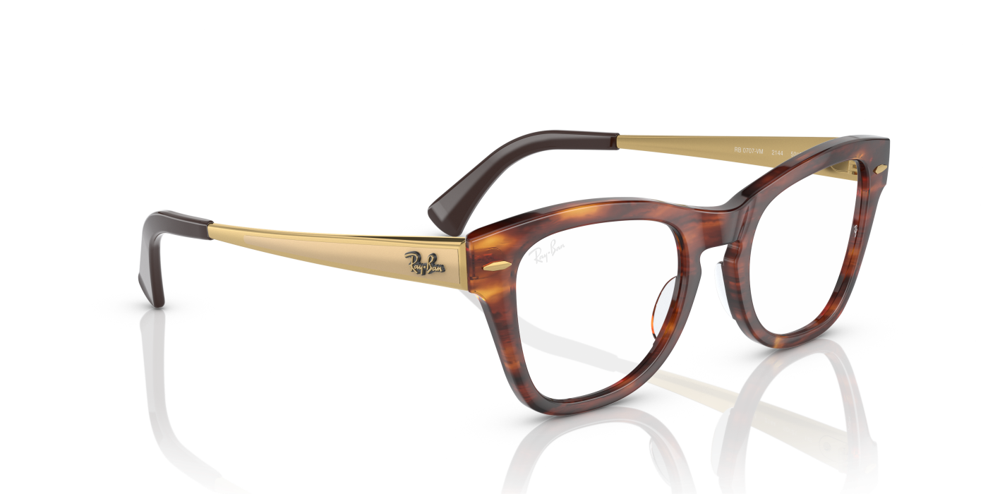 RB0707VM OPTICS - Havana cu dungi strălucitoare