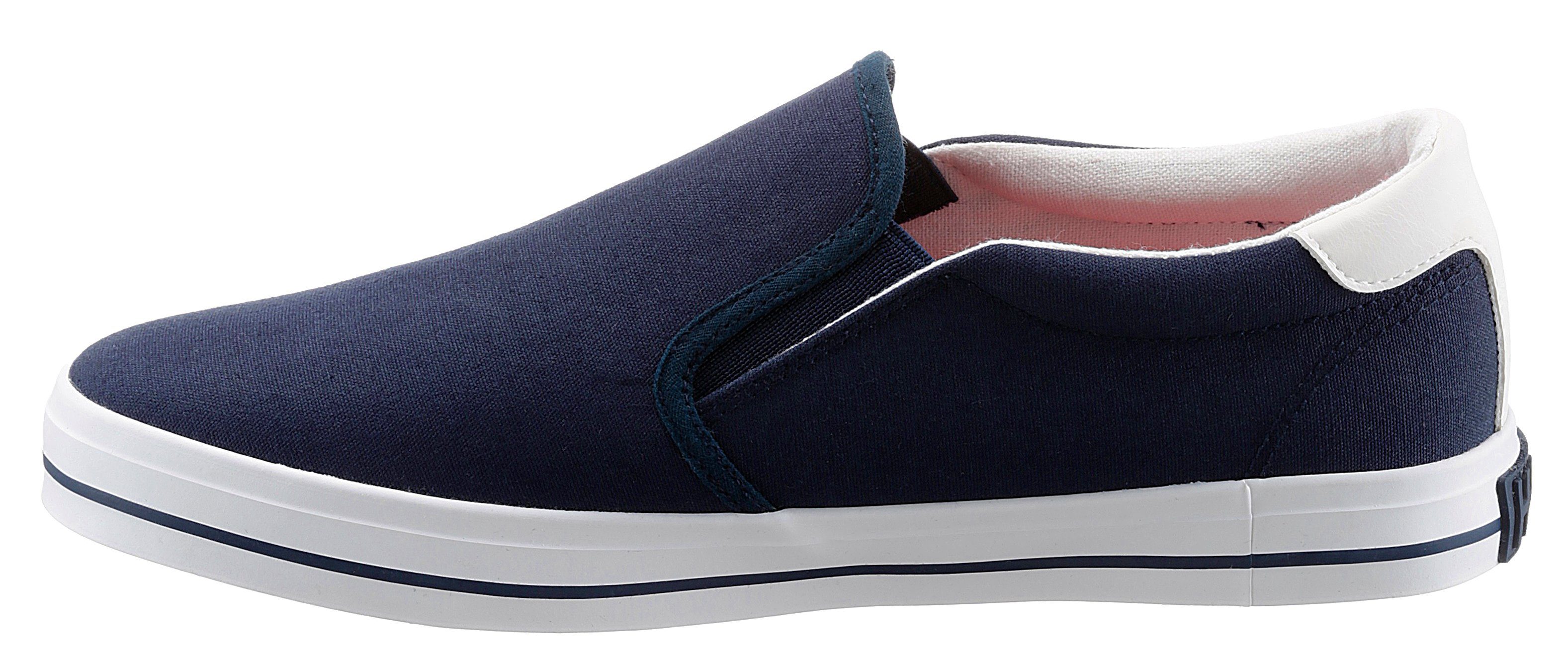 H.I.S Slip-On Sneaker mit seitlichen Gummizügen