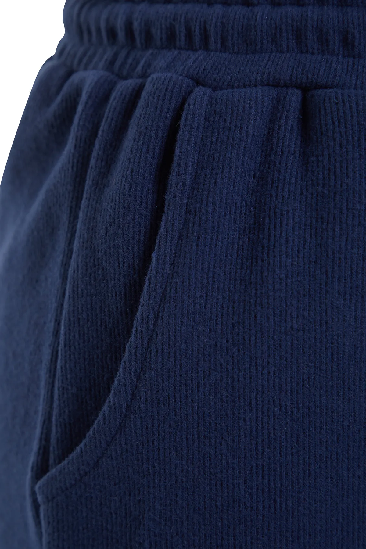 Trendyol Collection  Dark Navy Thessaloniki Bequeme Passform, gestrickte Sport-Jogginghose mit Tasche TWOAW21EA0168