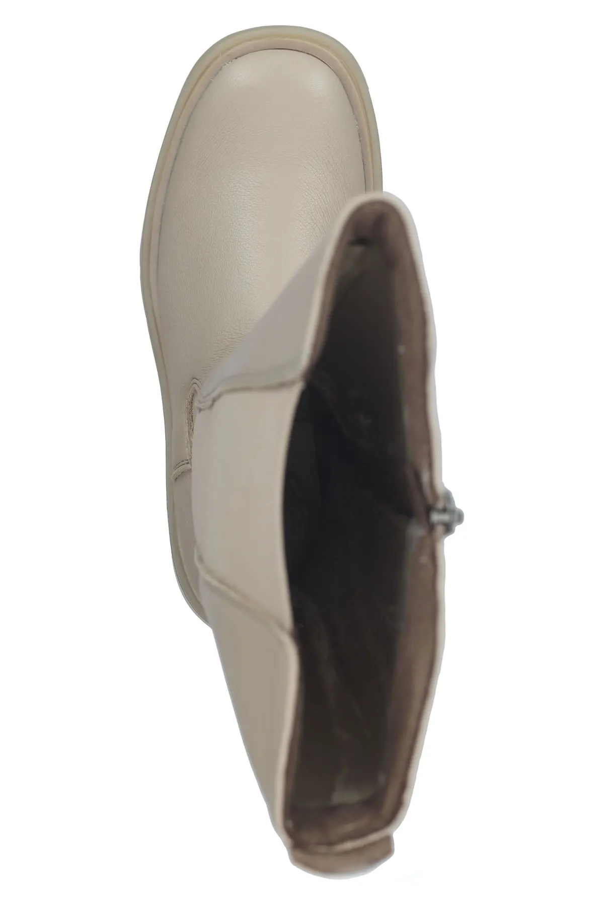 Marco Tozzi  Stiefel - Beige - Flacher Absatz
