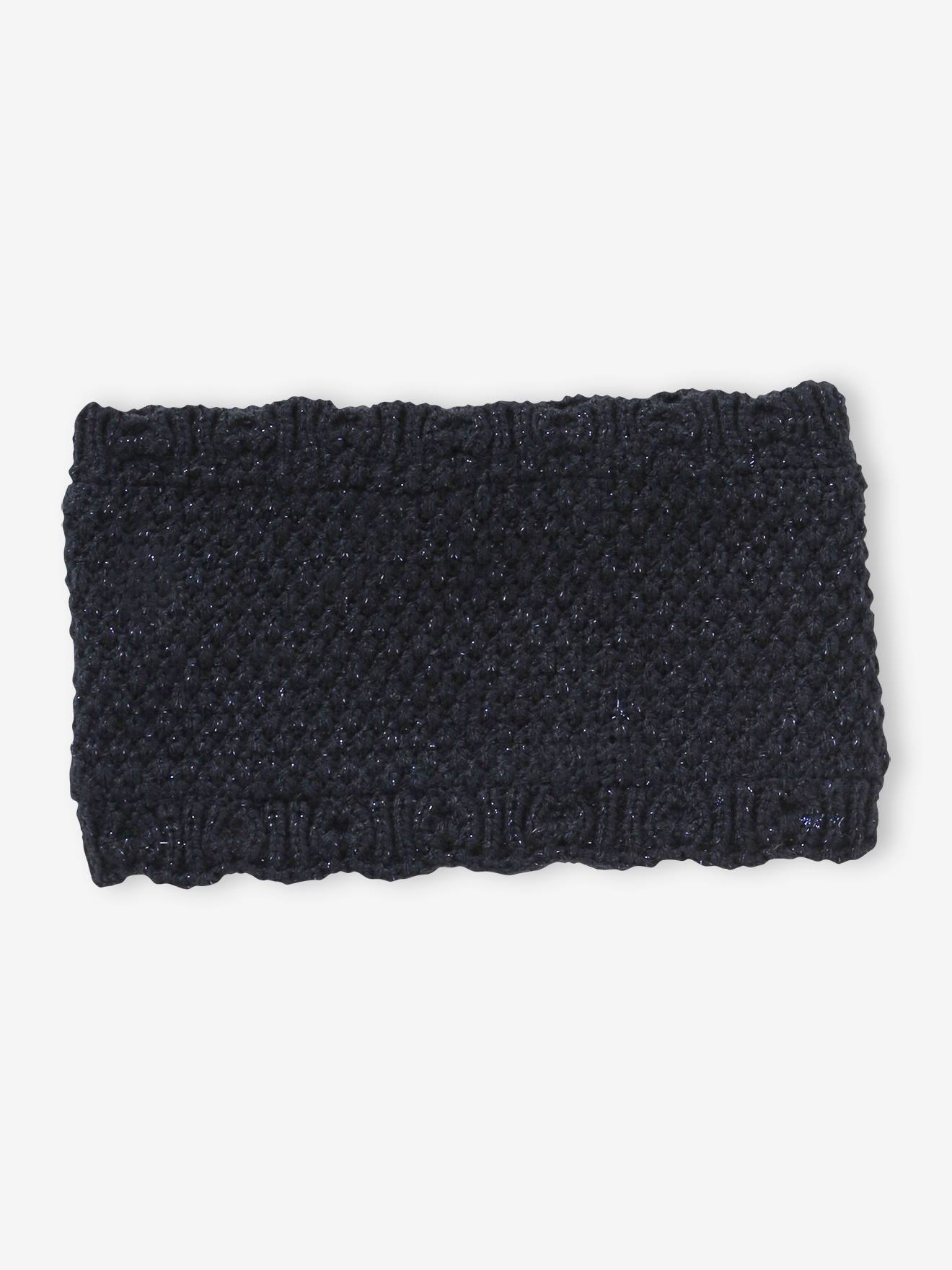 Vertbaudet Mädchen Baby-Set: Mütze, Rundschal & Fäustlinge - marine