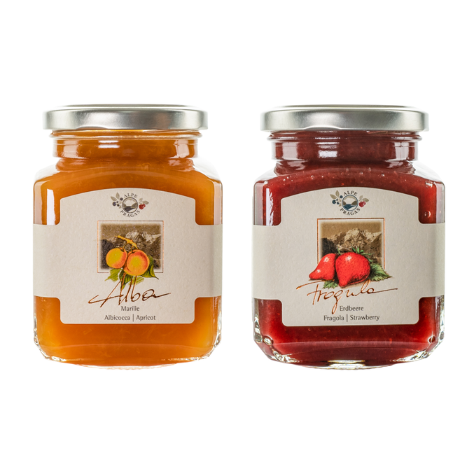 Fruchtaufstrich Marille & Erdbeere
