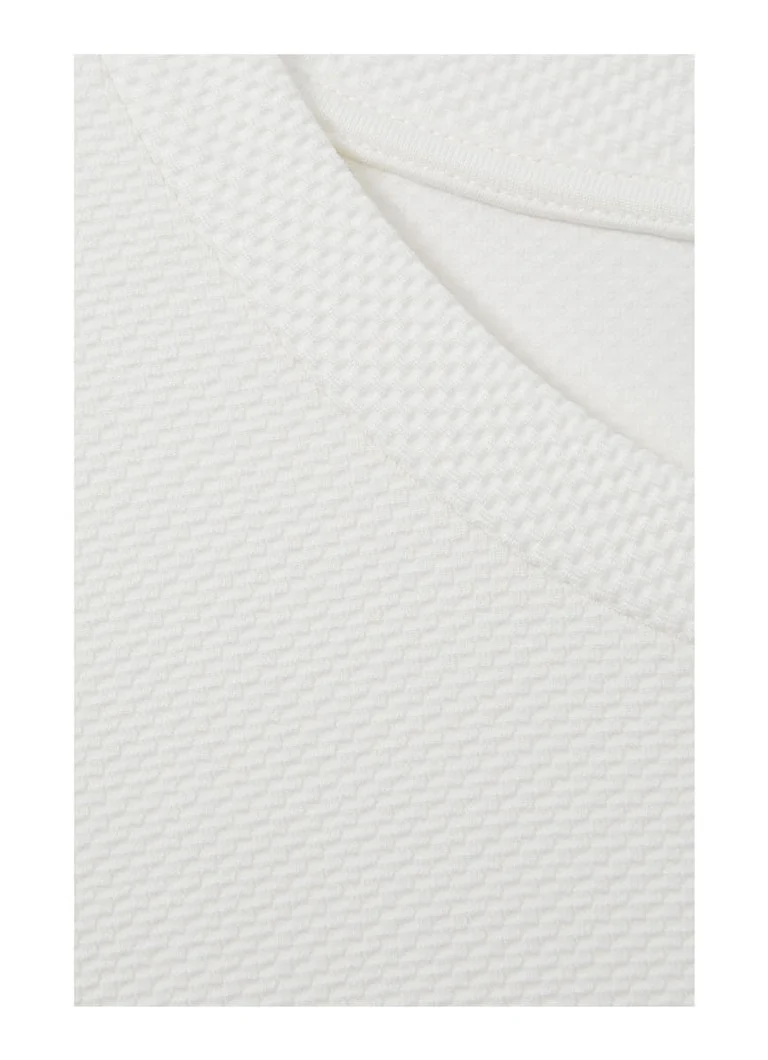 T-shirt testurizzata Reiss Wick