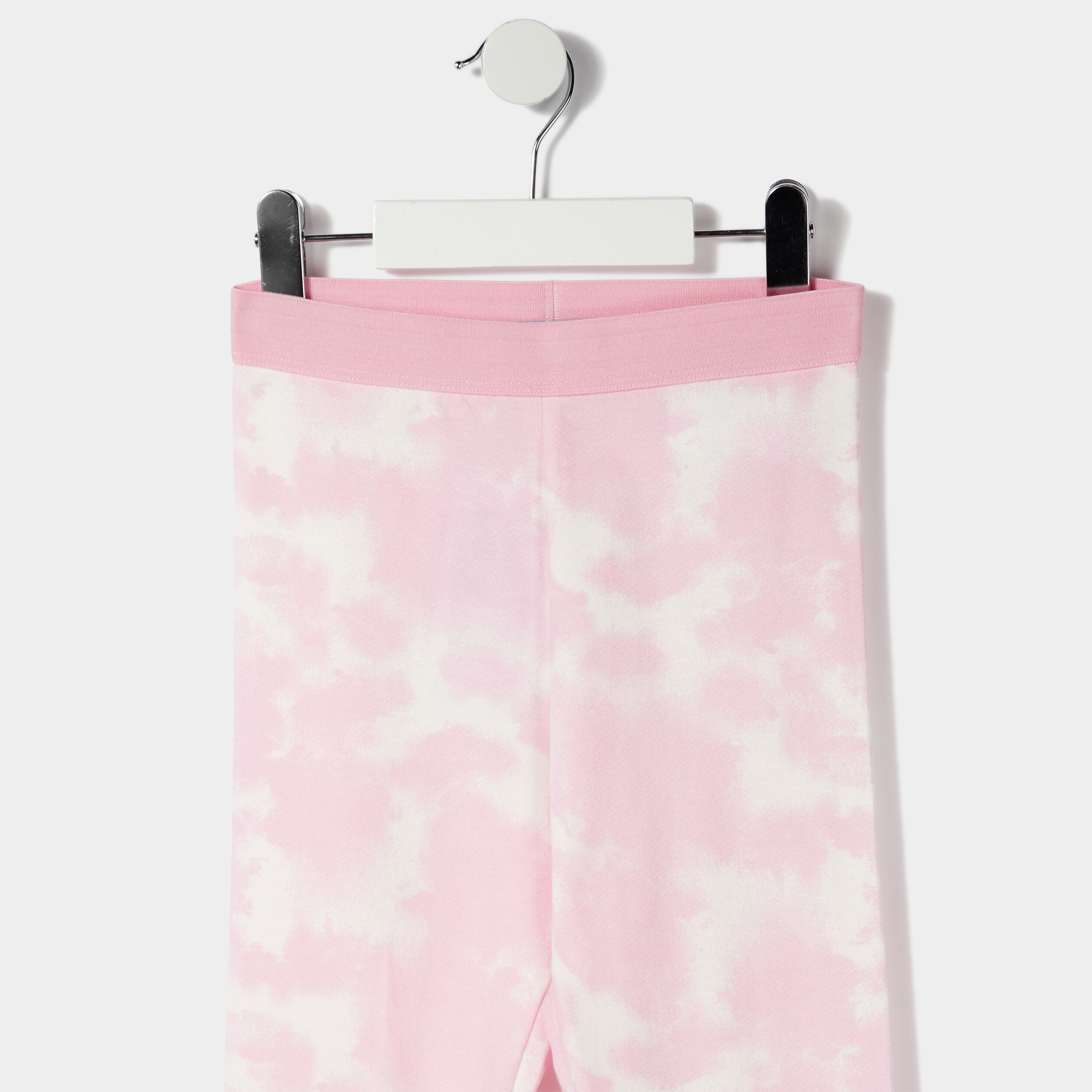 Legging avec bandes blanc fille | La Halle