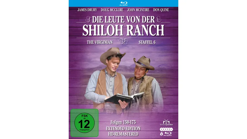 Die Leute von der Shiloh Ranch - Staffel 6 (HD-Remastered) (Fernsehjuwelen)  [6 BRs]