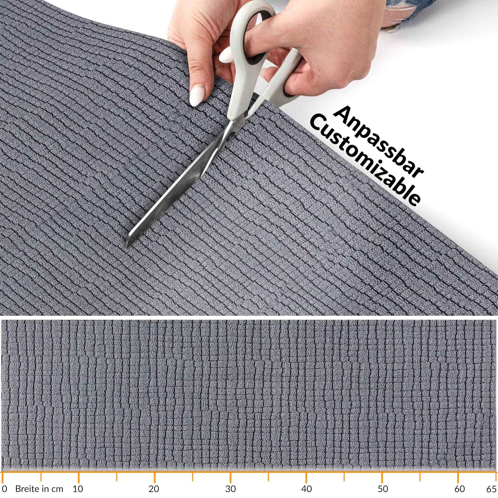 Küchenläufer Flurläufer Küchenläufer Teppichläufer Textil WILSON Premium Mosaik, ANRO, Rechteckig, Höhe: 3 mm, Textil