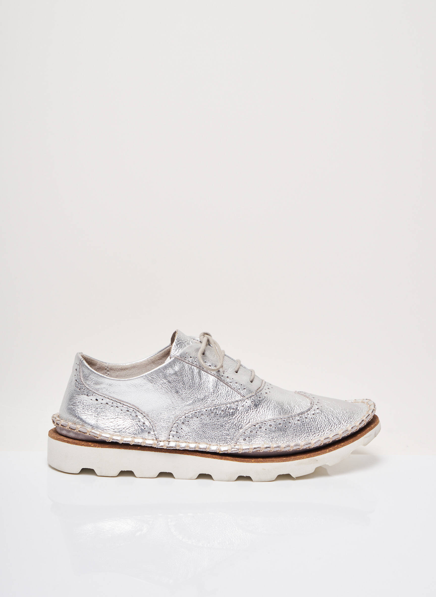 Clarks Derby Femme couleur gris