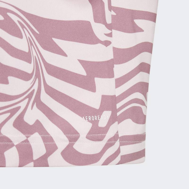 adidas AEROREADY Kids Print T-Shirt Croptop Kinder