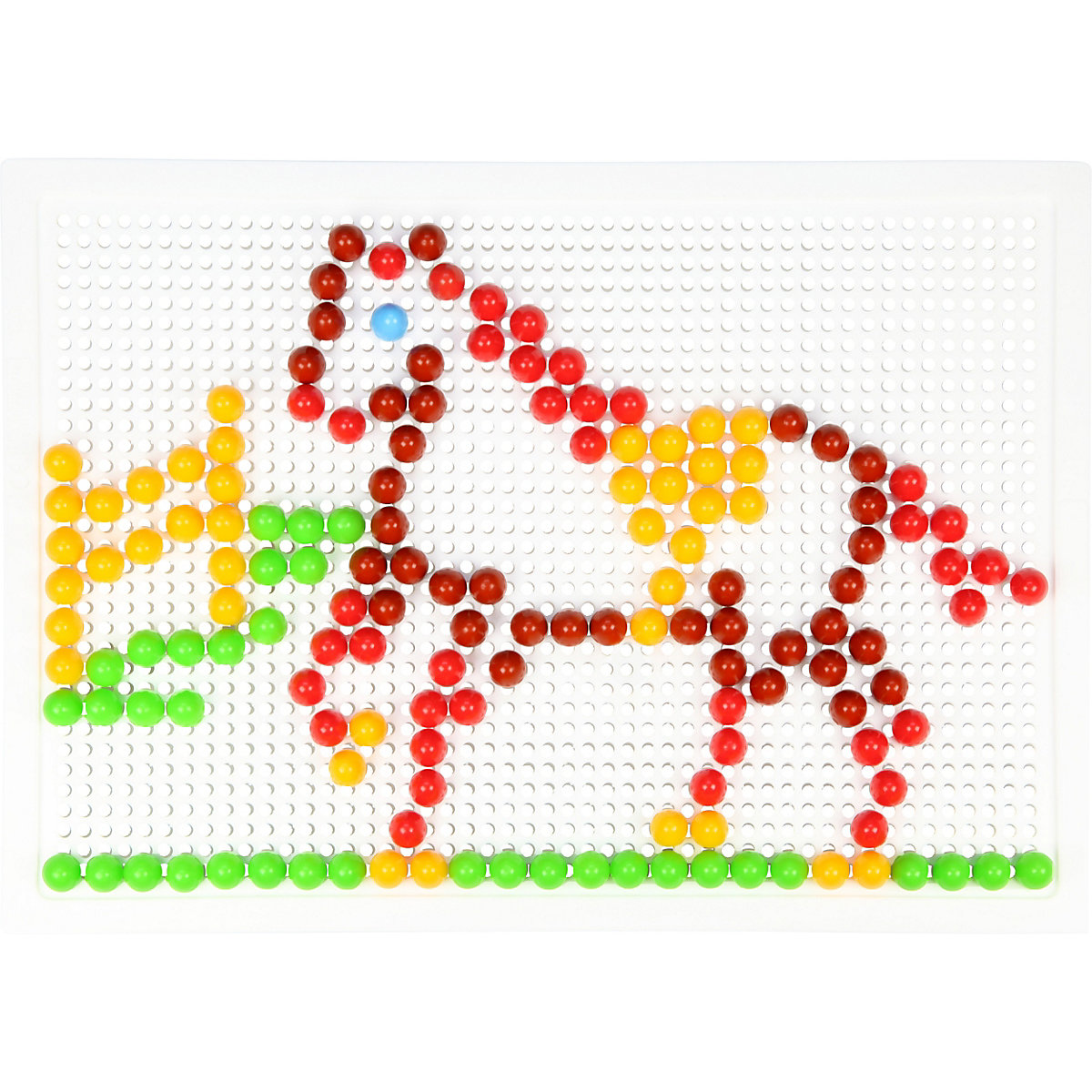 Mosaik Set color, 10 mm, 200 Stecker
