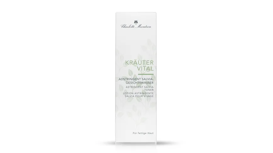 Charlotte Meentzen KRÄUTERVITAL Adstringent Salvia-Gesichtswasser 150 ml