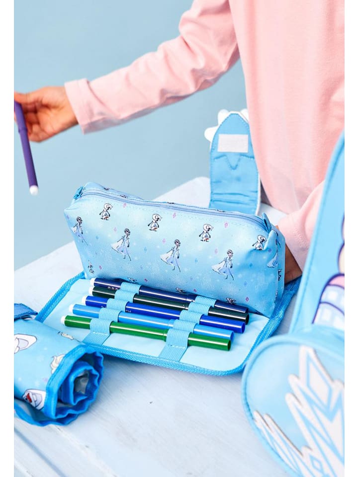 Disney Frozen Federmäppchen Schlamper Etui Elsa in Hell-Blau günstig kaufen onesize